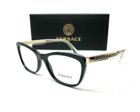 versace black prescription glasses|versace prescription glasses women's.